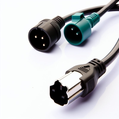 Regno Unito 3Pin a 2x Corde di alimentazione IEC C13 H05VV-F 0,75mm2