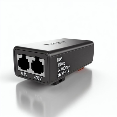 Iniettore/Splitter POE 0.4A 1000Mbps 12V 24V 48V Power Over Ethernet