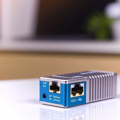 Iniettore/Splitter POE 0.4A 1000Mbps 12V 24V 48V Power Over Ethernet