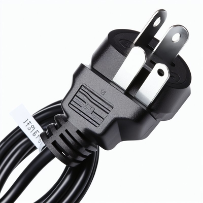 Cavo di alimentazione NEMA 5-15P a 5-15R 1FT 2FT per alimentatore PC