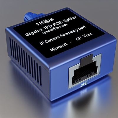 12V Gigabit PoE Splitter Adapter per telecamere IP IEEE 802.3af/at