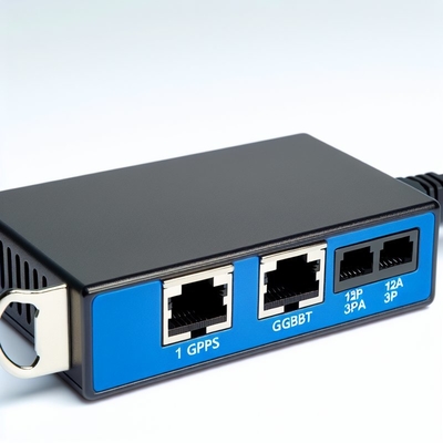 12V Gigabit PoE Splitter Adapter per telecamere IP IEEE 802.3af/at