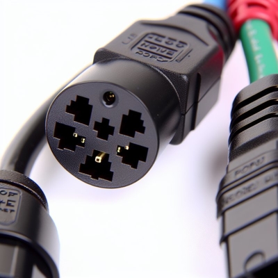 Cavo sdoppiatore PowerCON 4 vie da NEMA 5-15P a True1 Femmina 1.8m