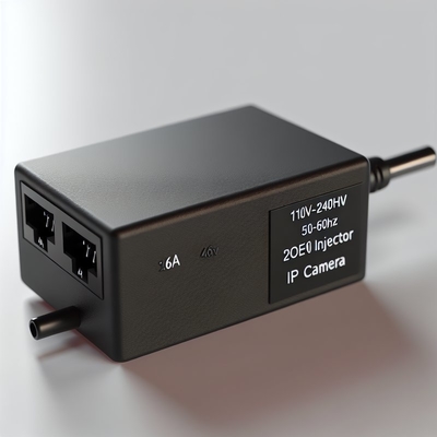 24V 0.5A 12V 1A POE Injector Adapter per telecamere CCTV IP