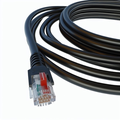 Cavo telefonico RJ11 nero da 25 piedi 4P4C 4P2C prolunga