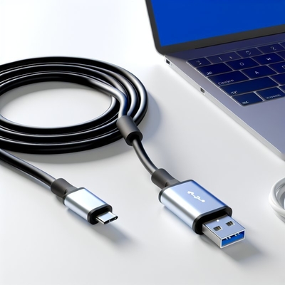 28AWG 1P 24AWG 2C Cavo di ricarica rapida USB tipo C retrattile