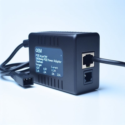 Splitter di iniettore POE da 48 V con 2 porte Ethernet 10/100/1000Mbps
