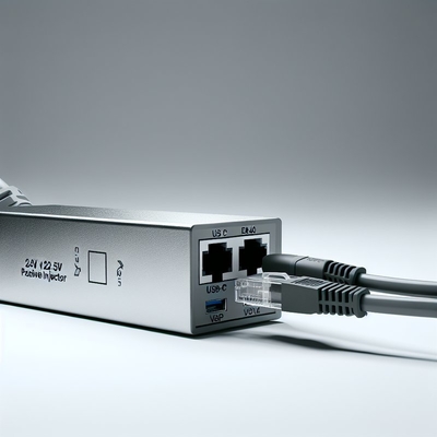 48V a 24V 12V 5V POE Splitter con connettore RJ45 1Gbps