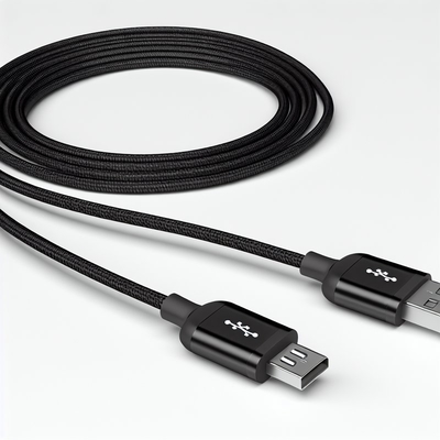 Cavo Micro USB intrecciato in nylon da 6 piedi Ricarica rapida Trasferimento dati