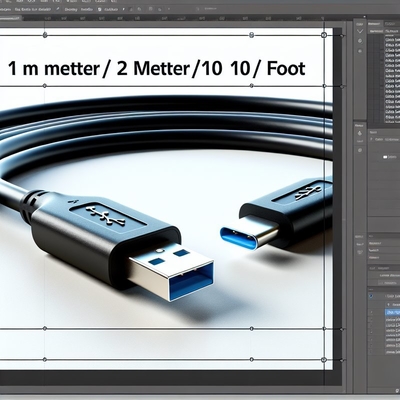 Cavo USB 3.0 Tipo C a C 1m 2m 3m Ricarica Rapida Trasferimento Dati