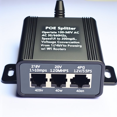 48V a 24V 12V 5V POE Splitter 10/100Mbps per il router WiFi