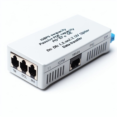 48V a 12V 1.5A POE Splitter per telecamere di sicurezza e router