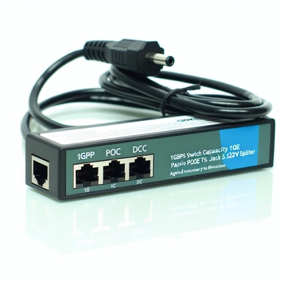 48V a 12V 1.5A POE Splitter per telecamere di sicurezza e router