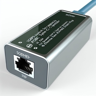 Splitter POE da 48V a 24V 12V 5V con capacità di switch da 1 Gbps