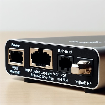 Splitter POE da 48V a 24V 12V 5V con capacità di switch da 1 Gbps