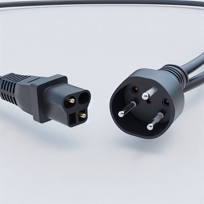 Cavo di alimentazione da spina Schuko EU a 3 pin a C13 0,75mm² HO5VV-F