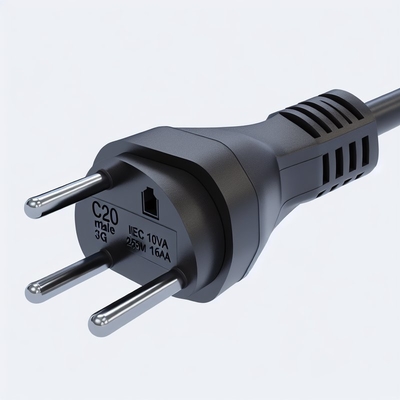 Cavo di alimentazione C20 a IEC C19 250V 10A H05VV-F 3G