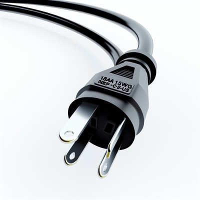 18AWG NEMA 1-15P a C7 US 2 Prong Power Cord