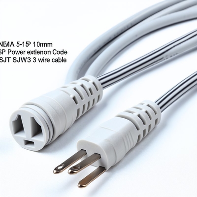 Cavo di alimentazione NEMA 5-15P a 5-15R 0.5m SJT 16AWG 125V 15A