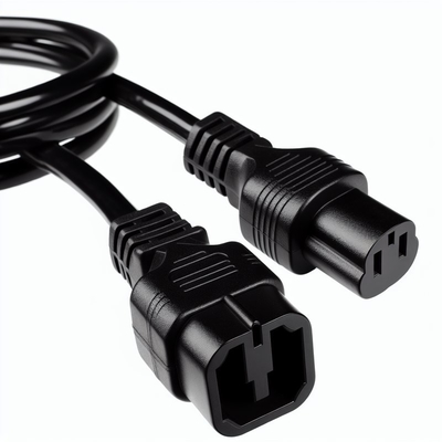 C20 a C13 Corde di alimentazione AC 10A 250V Nero 1m