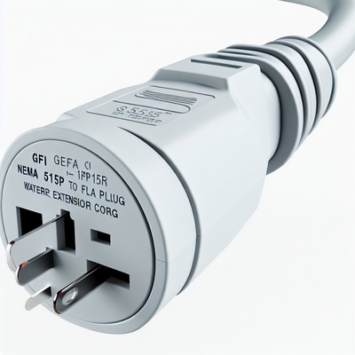 Prolunga stagna GFCI NEMA 5-15P a 5-15R IP53