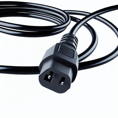 0.8M C7 a C8 Corde di alimentazione 18AWG Giacca in PVC Certificato ROHS
