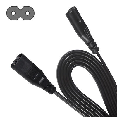 Cable di estensione di alimentazione da C7 a C8 per TV DVD Laptop PS2