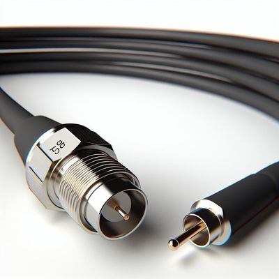 Cavo coassiale MCX Maschio a MCX Maschio ad Angolo Retto 50 Ohm RG316