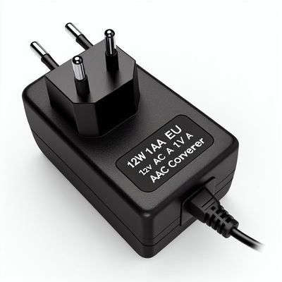 12W 1A EU DC Power Adapter 12V 1A AC-DC Converter