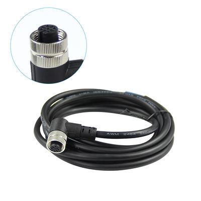 M12 Cavo di alimentazione in rame blindato 3Pin per monitor 5m