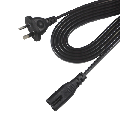 Spina AU a cavo di alimentazione C7 a 2 conduttori 1.8M 240V per elettronica