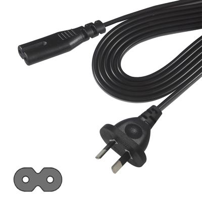 Spina AU a cavo di alimentazione C7 a 2 conduttori 1.8M 240V per elettronica
