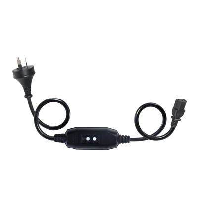 Cavo di alimentazione AU Plug a IEC C13 con RCD 10A 240V
