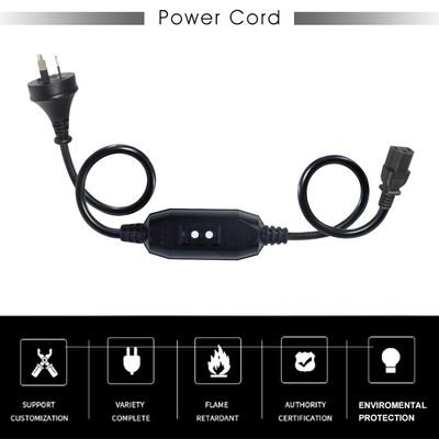 Cavo di alimentazione AU Plug a IEC C13 con RCD 10A 240V