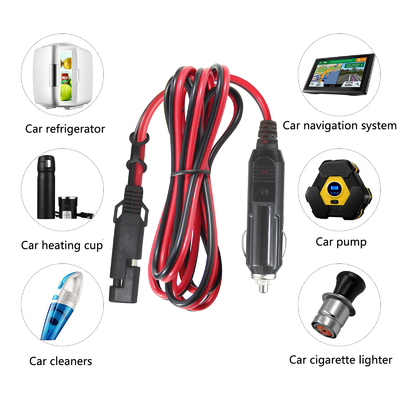 Cavo da 12V SAE a presa accendisigari per auto con fusibile da 15A