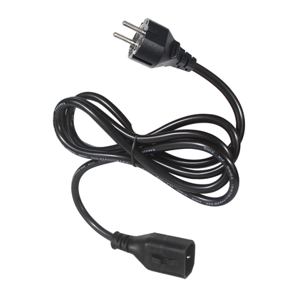 VDE H05VV-F 3G1.0mm2 Schuko a C14 cavo di alimentazione per server