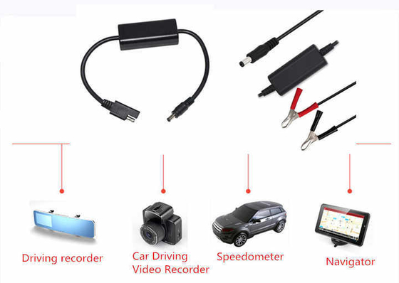 Cable di conversione da 5V a 12V Cordo di adattatore di potenza per pannelli solari Pacchetto batteria auto Motociclo router LED