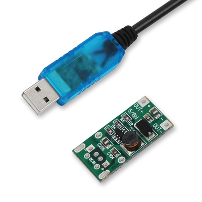 Cavo convertitore di alimentazione USB a CC step-up da 5V a 9V 12V, adattatore di aumento di tensione per router, fotocamera, luce LED, piccola ventola
