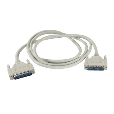DB25 Male to Female Cable, 25-Pin Serial Connector Extension Cord for Printer, Computer, Networking, Industrial Equipment
