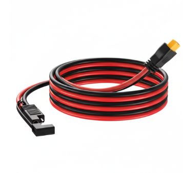 XT60 to SAE Adapter Cable DC Power Connector Wire for Solar Panel Battery Charger Inverter, Automotive, DIY Electronics Projects