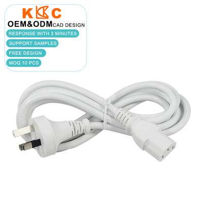 SAA 3-Pin per IEC 60320 C13 Femminile Cavo australiano 250V Corde di alimentazione CA per computer