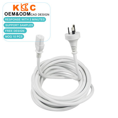 SAA 3-Pin per IEC 60320 C13 Femminile Cavo australiano 250V Corde di alimentazione CA per computer