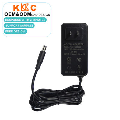 US Standard 12V 5A DC Power Supply con connettore a canna 5.5x2.1mm per luci a LED,motore elettrico / pompa d'acqua