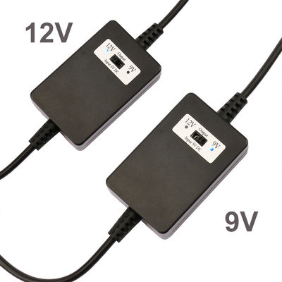 5V a 9V 12V DC Boost Converter Cavo USB per la ricarica del veicolo 5.5*2.1mm Jack