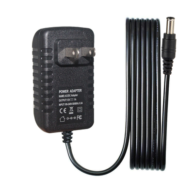 Adattatore di alimentazione US Plug 12V 1A, ingresso CA 100-240V