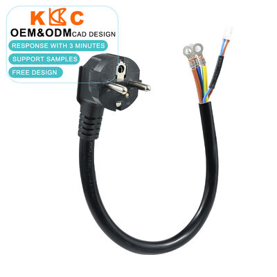Spina Schuko CEE 7/7 standard UE con termistore integrato Cavo di alimentazione con filo a estremità libera a 3 conduttori H05VV-F 3G1.5mm²